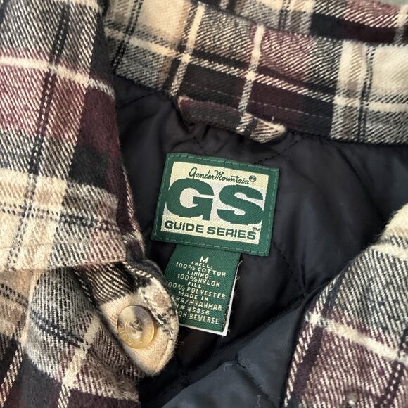 Gander Mountain Guide Series Heavy Flannel Shirt Jacket Shacket - Size M (INS) - Picture 2 of 10